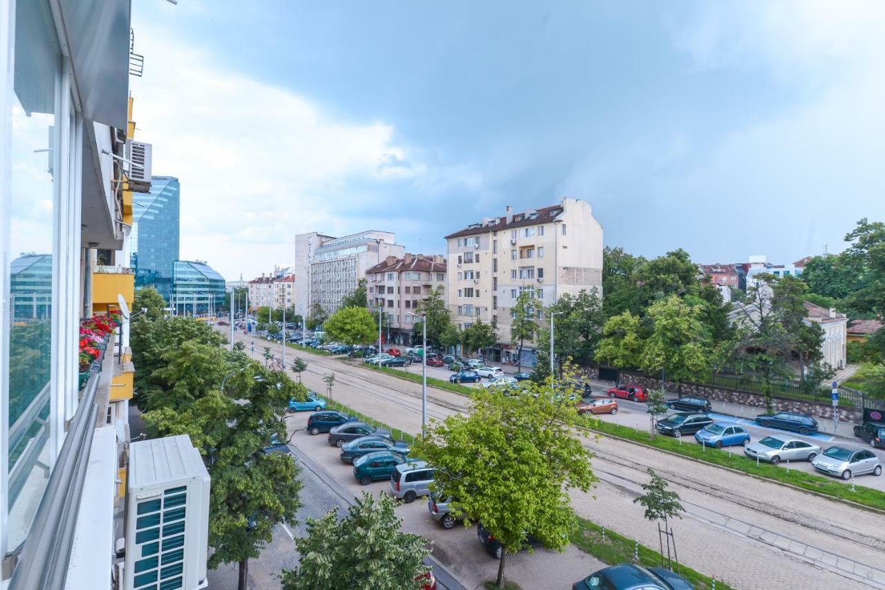 Visit Sofia | Macedonia Square Central Apartment Exterior foto